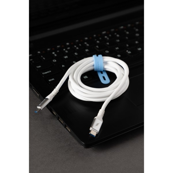 Фото - Кабель Proove ReGen Silicone Type-C 60W 1m White (CCRS60002202)